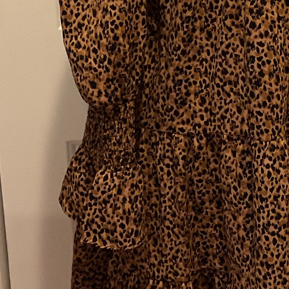 Pomander Place Dress Leopard Kenzo Size L - Picture 6 of 6
